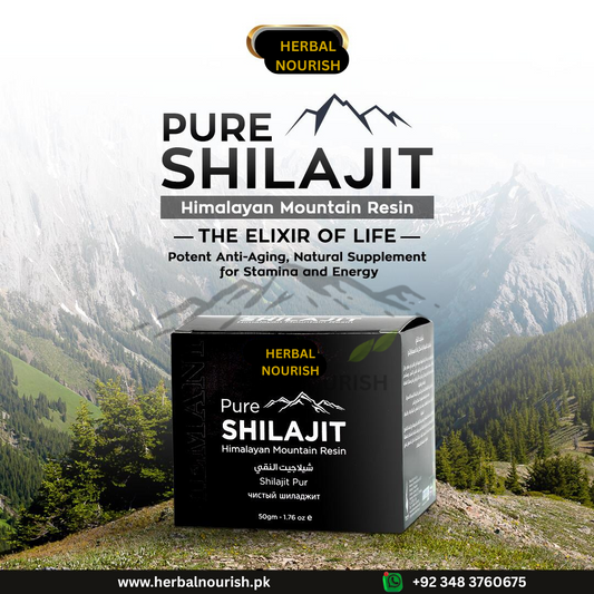 Herbal Nourish Pure Himalayan Shilajit in Pakistan – 20g Resin