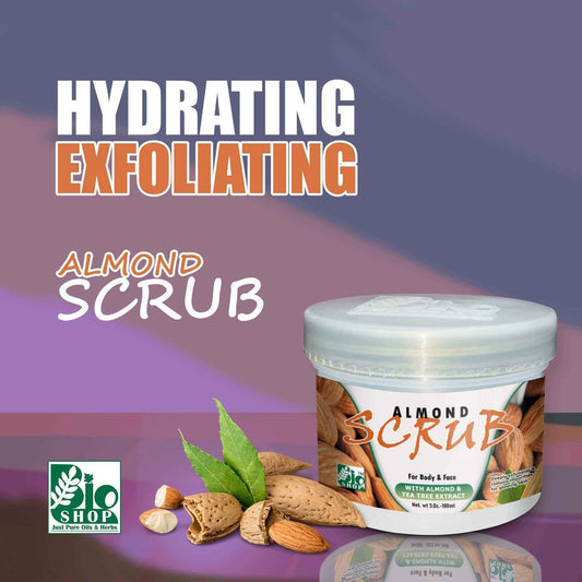 Almond Scrub – Herbal Nourish | Gentle Exfoliation & Skin Nourishment