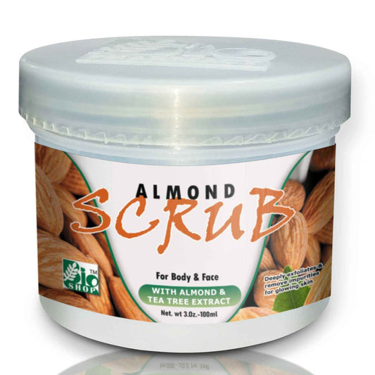 Almond Scrub – Herbal Nourish | Gentle Exfoliation & Skin Nourishment