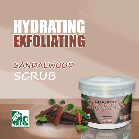 Sandalwood Scrub in Pakistan – Herbal Nourish | Natural Glow & Gentle Exfoliation