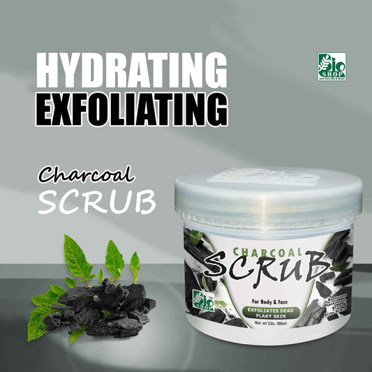 Charcoal Scrub – Herbal Nourish | Deep Cleansing & Oil Control