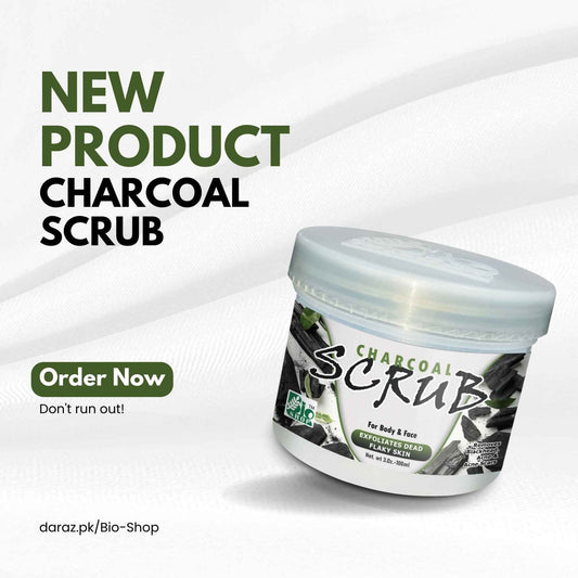 Charcoal Scrub – Herbal Nourish | Deep Cleansing & Oil Control