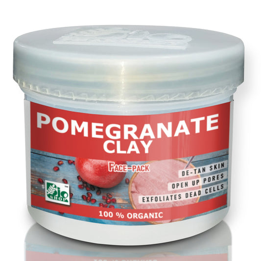 Pomegranate Clay Mask Powder – Herbal Nourish | Natural Glow & Anti-Aging
