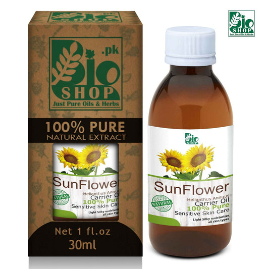 30ML Sunflower Oil in Pakistan – HerbalNourish.pk | Natural Skin Moisturizer & Hair Strengthener
